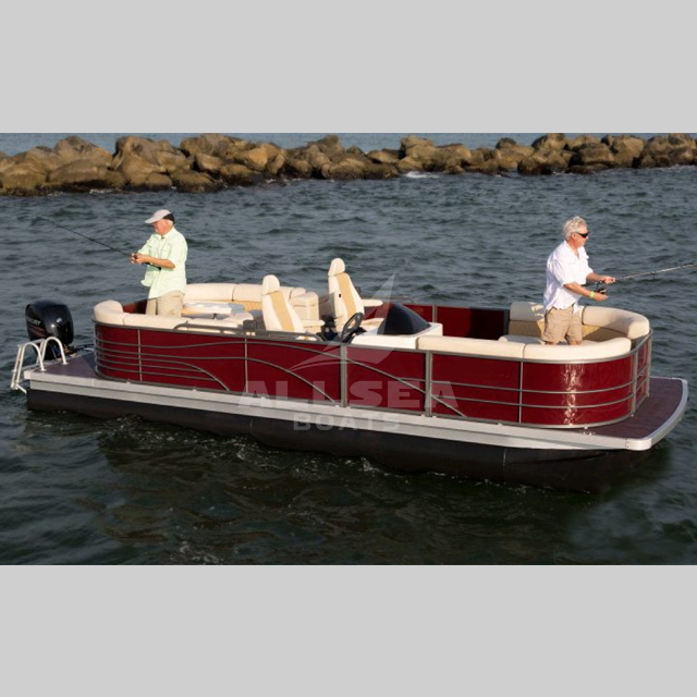 Bateau ponton de 24 pieds