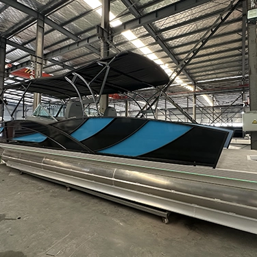 Bateau ponton rapide de 30 pieds à vendre