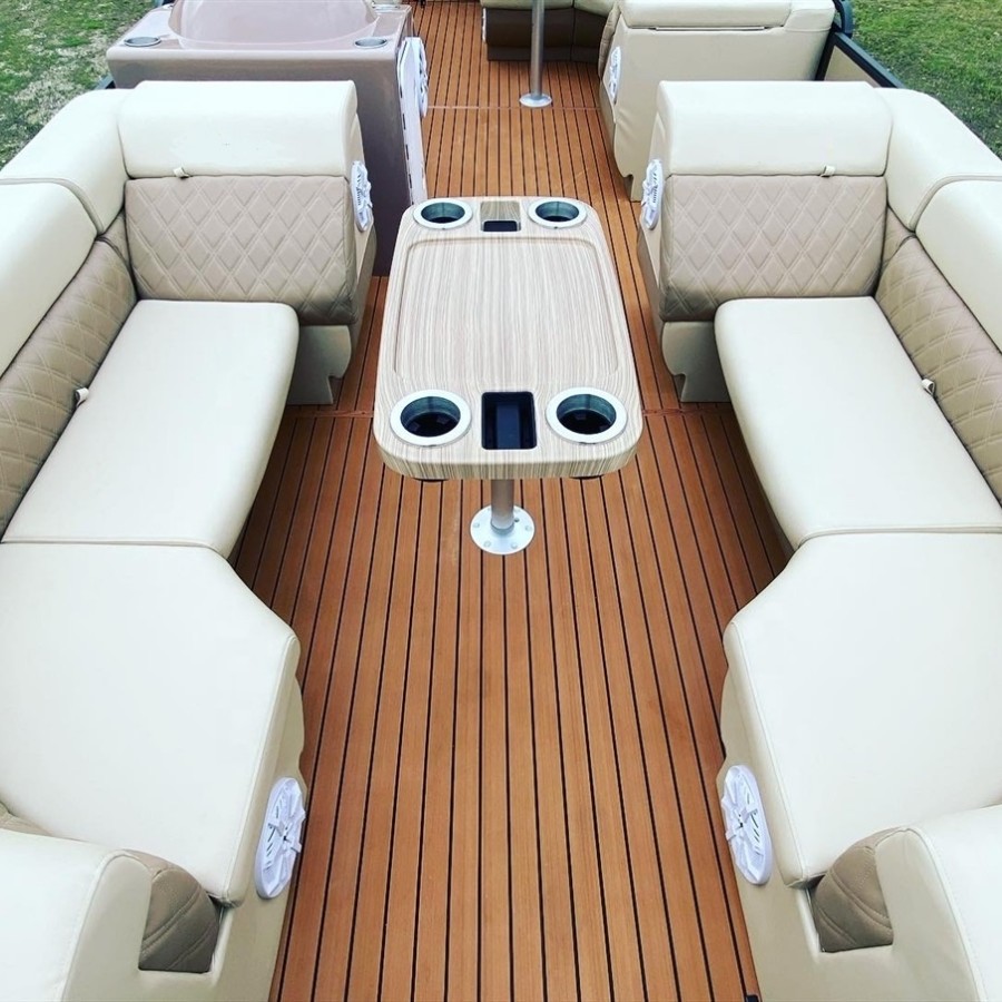 29 pieds Speed ​​Tritoon Aluminium Party Barge Pontoon Boat à vendre