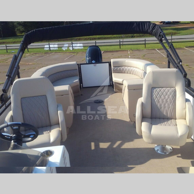 Bateau ponton de 24 pieds