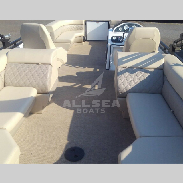 Bateau ponton de 24 pieds