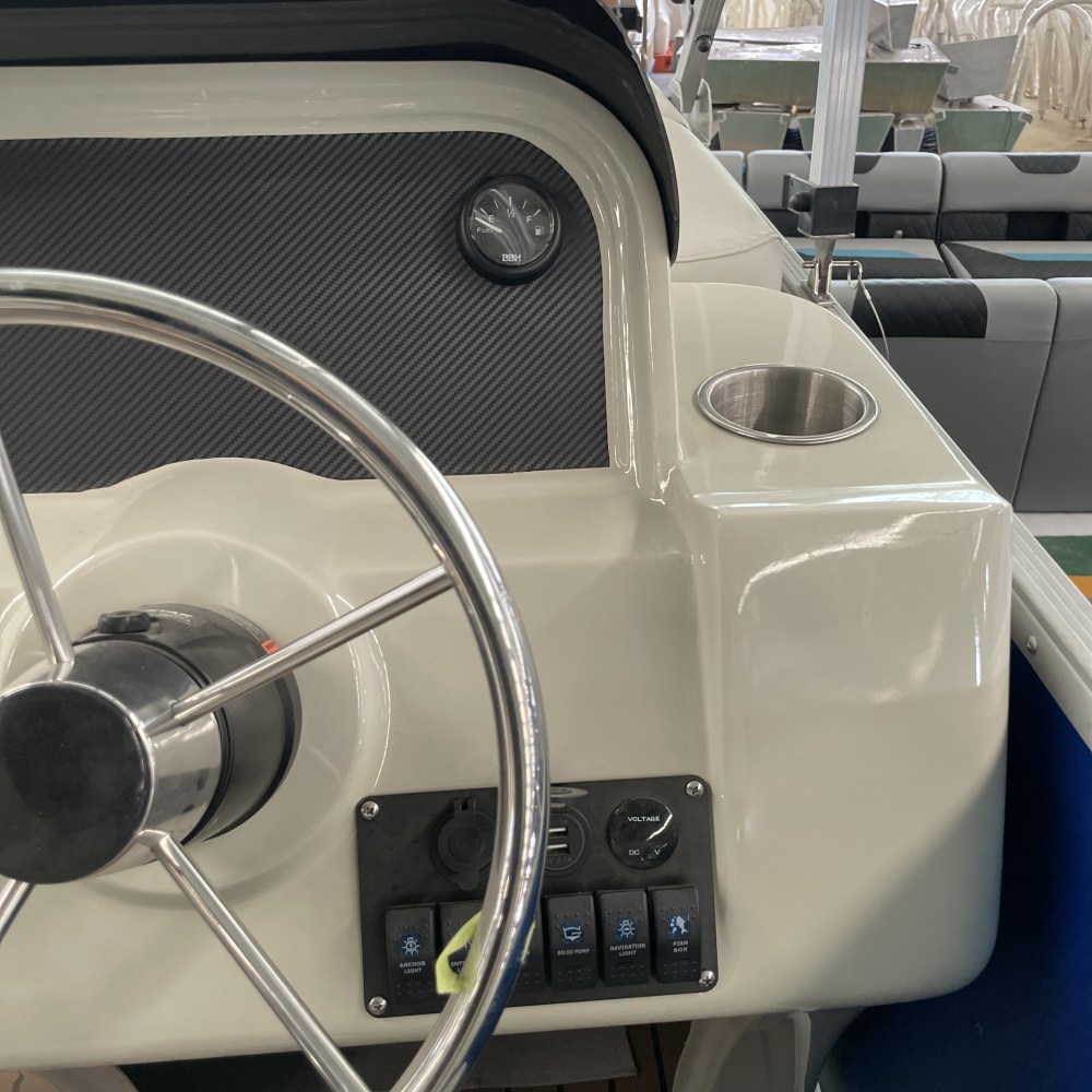 Bateau de ponton sport de 21 pieds